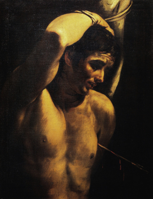 hotguysinart:  Orazio Borgianni, Saint Sebastian, c. 1615 I stand corrected- St Sebastian can be hot 