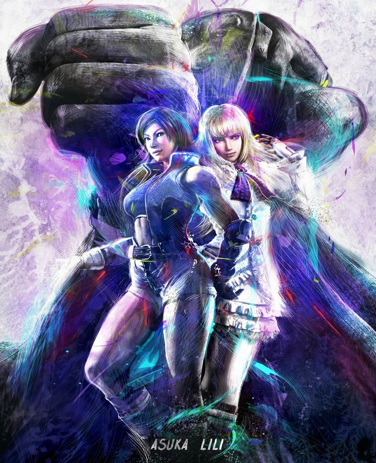 vakarianx-deactivated20170112:  Tekken Tag Tournament 2 Artwork-Pt. 2 