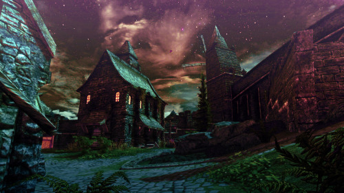 athronebelow:  Favourite places in Skyrim | Solitude   Need to get this game!