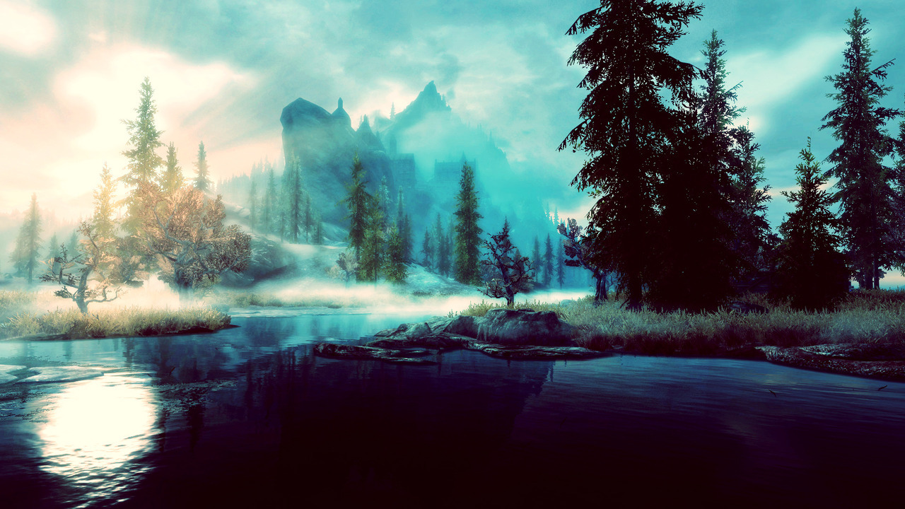 athronebelow:  Favourite places in Skyrim | Solitude   Need to get this game!
