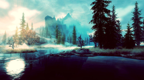 athronebelow:  Favourite places in Skyrim | Solitude   Need to get this game!