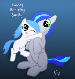 *Updated with new gift* Cheers to another birthday down.Honestly so surprised at all the wishes and art i received.Thanks to everyone for the birthday wishes.List of birthday wishes from:_______________LyricaMadame fluttershyLarkCunning CraftZeff / Ask-dr