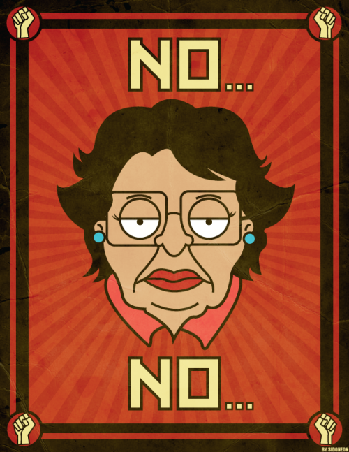 thecrazymexican42:  “No, no.” - Consuela  