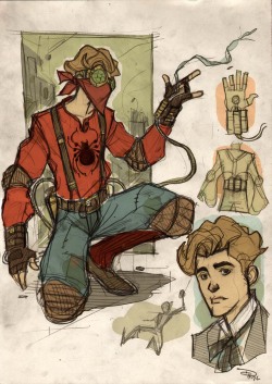 stent85:  Spider-Man and Friends Steam Punk Re-Design 