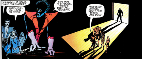 #OMGuKILLEDprofX #deadprofessors Source: X-Men God Loves Man Kills (Marvel Comics)