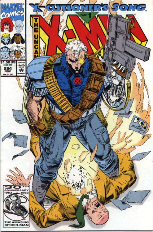 That time Prof X was shot to death by Cable but Bishop couldn’t stop him #OMGuKILLEDprofX #dea