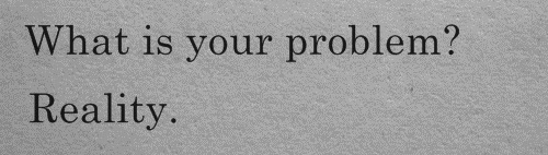 ®eflection of my life.