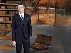 garcon-portraits:  Greg Nawrat Demonstrates Poise for Interview Sarar Fall/Winter 2012 Campaign 