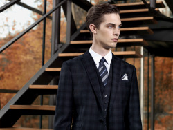 garcon-portraits:  Greg Nawrat Demonstrates Poise for Interview Sarar Fall/Winter 2012 Campaign 