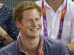 gingerboys:  Last, but by no means least, honorary member of Team Ginger Boys, HRH Prince Harry, who did a lot to support London 2012 with his non-ginger brother, just before he made himself very (in)famous indeed with THOSE shenanigans in Vegas, the