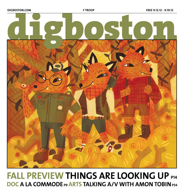 If you are in the Boston area pick up this weeks Weekly Dig which features an illustration I did a while back.
Thanks to AD Tak Toyoshima, original is here
Also you can purchase prints of the original piece here