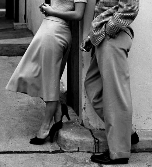 creepingirrelevance:  Liz and Monty, Life magazine photo detail 