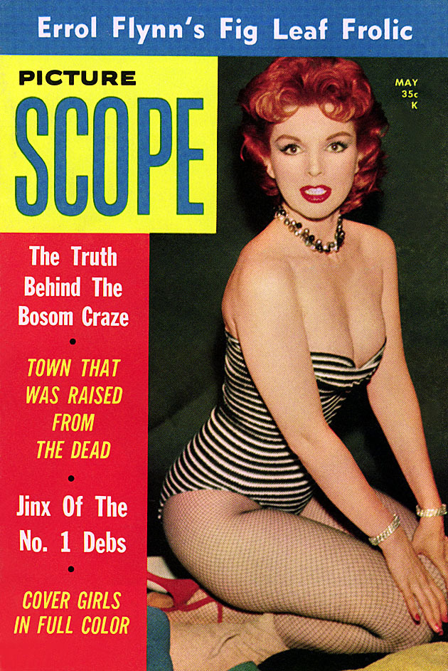 burleskateer:  Marcia Edgington is featured on the May ‘58 cover of ‘PICTURE