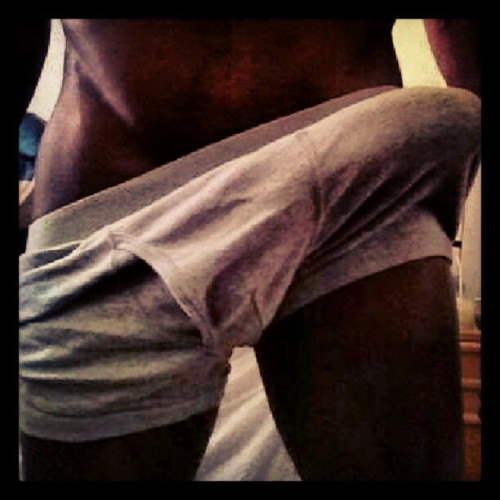 amonsterinmybed:  A Big #Dick = A Big #Bulge (Taken with Instagram) 