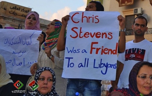 farhanist:  Muslims In Libya Condemn Violence, Apologize To Americans Buzzfeed 