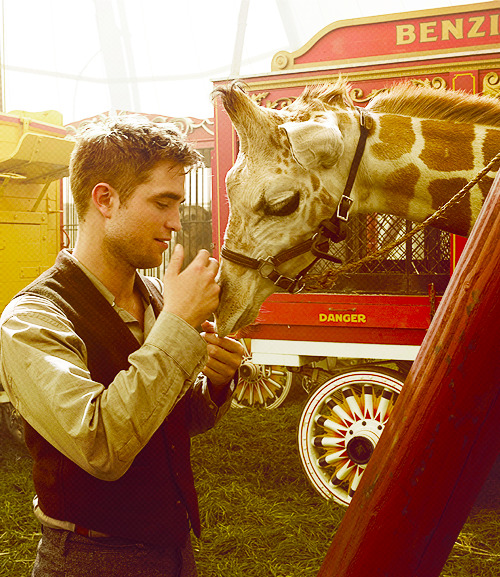 :  “One thing about that scene specifically, the baby giraffe was completely clueless