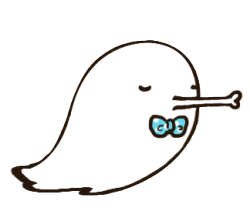 kinglainy:  here is a ghostie for you to