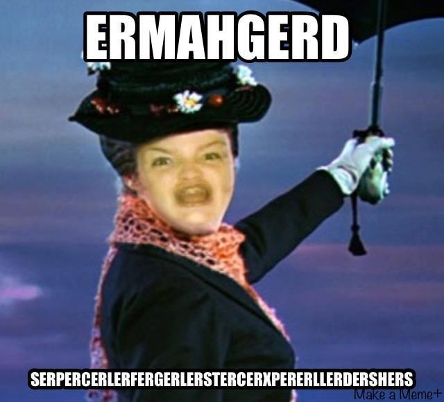 The Queen is not Amused...but I am.
