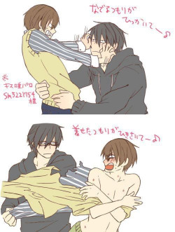 yaoi-ecstasy:  Seme logic: If he is unwilling… Tear his clothes off.