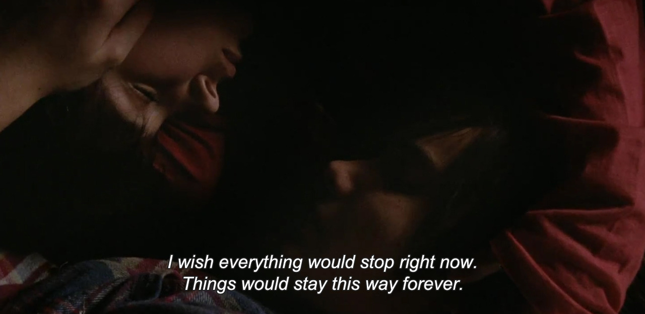 anamorphosis-and-isolate:  &ldquo;I wish everything would stop right now. Things