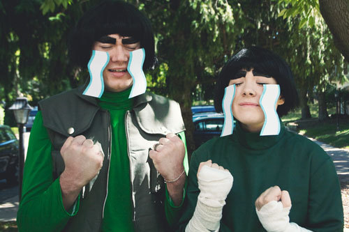 whitepool:  lovecakesss-deactivated20121107: My sister and husband cosplaying Gai