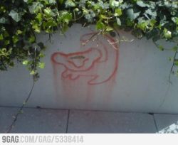its-evelynxo:  I heard you like awesome graffiti