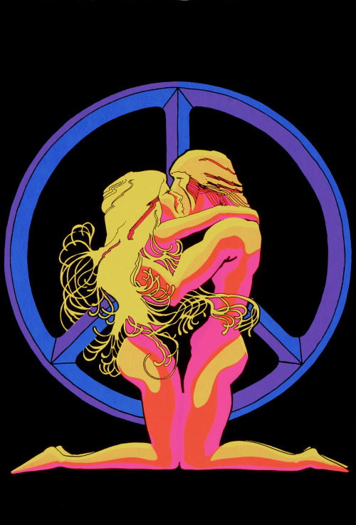 psychedelic-sixties:“Erotica” Black Light Poster