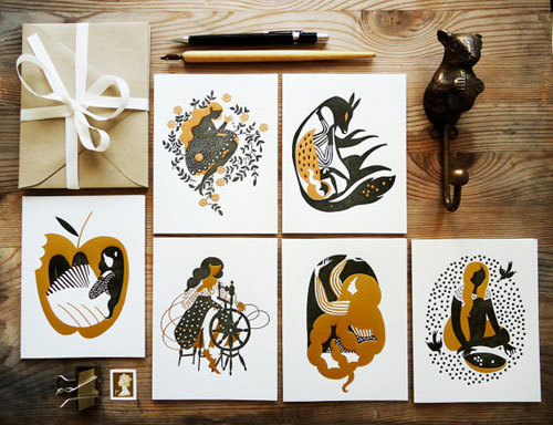 farewell-kingdom: Fairy Tale Card Set, Karolin Schnoor