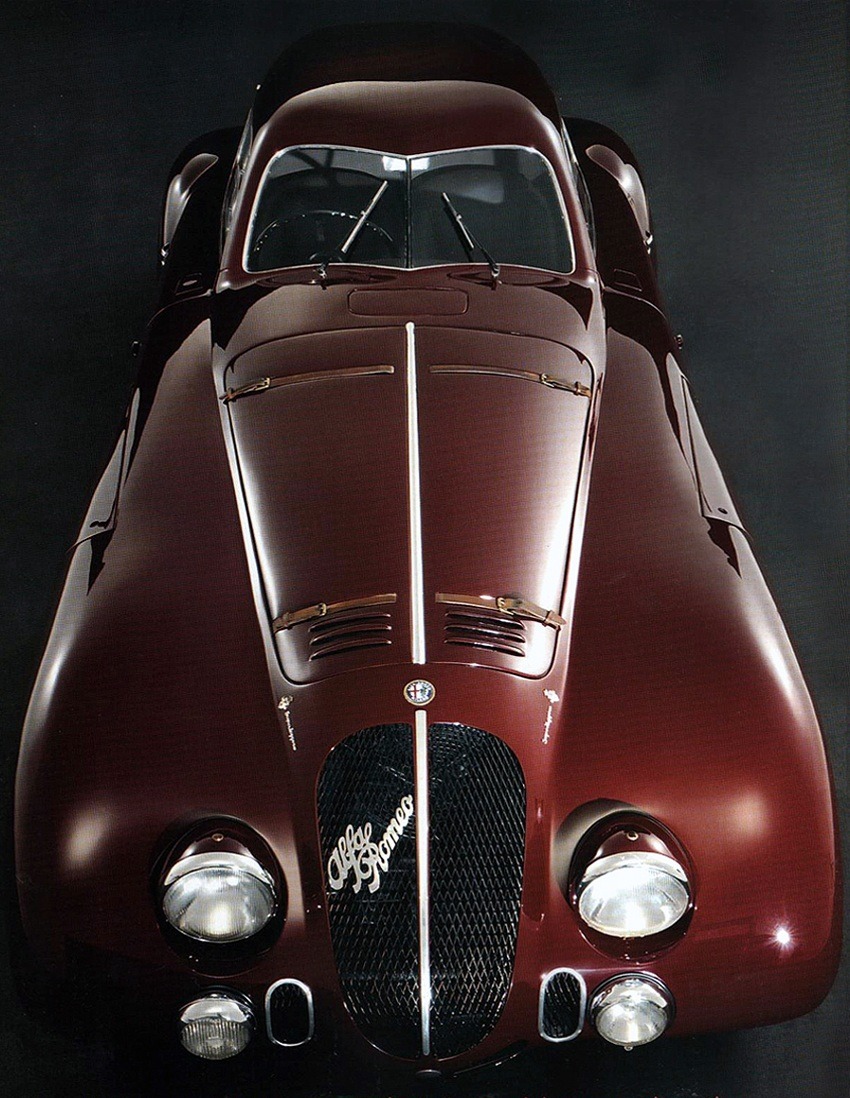 christinerod:  oldschooliscool:  1938 Alfa Romeo 8C 2900B Le Mans Berlinetta   With