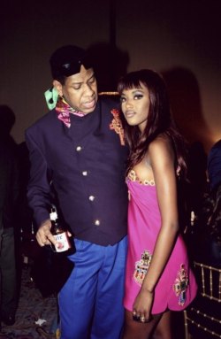 e-look:  André Leon Talley and Naomi Campbell
