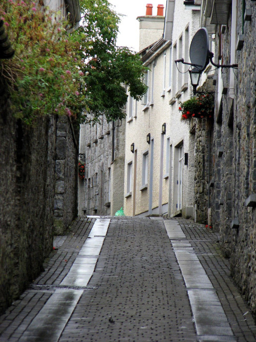 ukimages: Side Street in Kilkenny (by Dan Noon) Kilkenny, Ireland