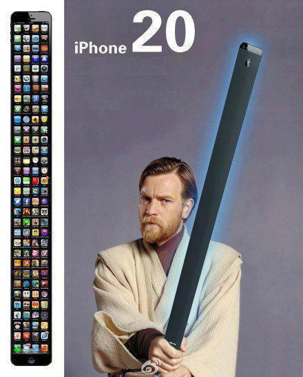 Porn photo monocache:  iPhone 20 vs. Obi-Wan Kenobi