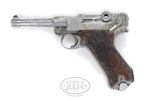 pimpingweapons: KRIEGHOFF PRESENTATION LUGER. SN 25190. Cal. 9 mm. Extraordinary Kreighoff Luge