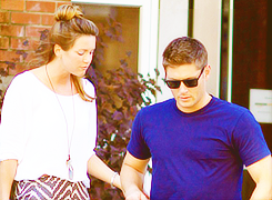 moved-mykingackles:  Jensen and Danneel Ackles in 2012 