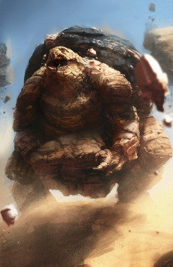 videogamezone:  Golem used Rock Slide! by ~TwoDD #VideogameZone