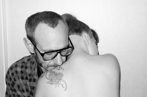 terrysdiary:  Me getting a hug from Gaga. 