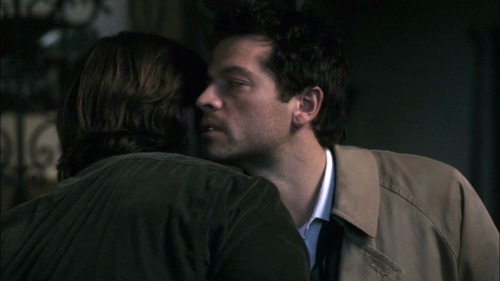 memorablespnquotes: memorablespnquotes: [Castiel is extremely drunk and he stumbles a little] Sam: &