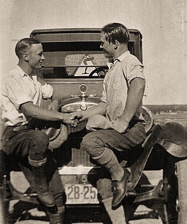 Their handshake may have only lasted for a second, but on film, the brief contact
