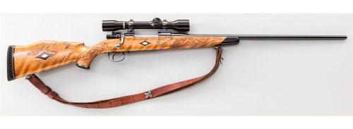 Weatherby Pre-Mark V bolt action hunting rifle. Nice.