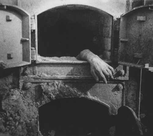 kruegerrossi: Human remains at Stutthof concentration camp crematorium ovens. Location: neighborhood