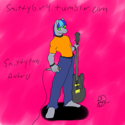 Anthro Smittypony 4 (inspired by Metal Octavia)