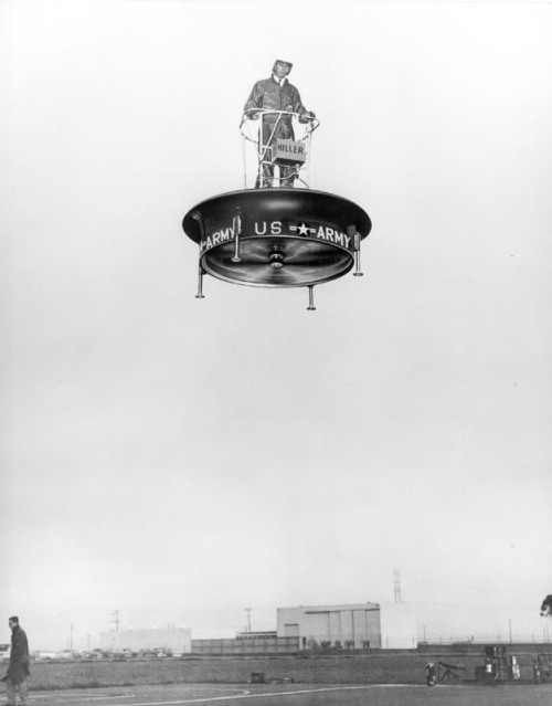 collective-history:A Hiller Flying Platform ca. 1950s Hiller Aviation Museum