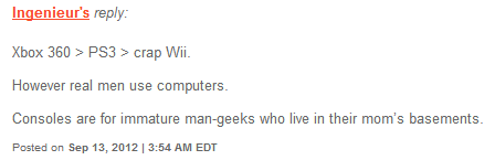 guro-tan:  I can’t even look at wii u article comments because they’re all dumb