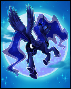 colorgasmfreakbrony:  Princess Luna by ~Centchi 