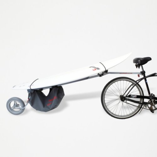 megadeluxe:  Wheele Bicycle Surfboard Carrier