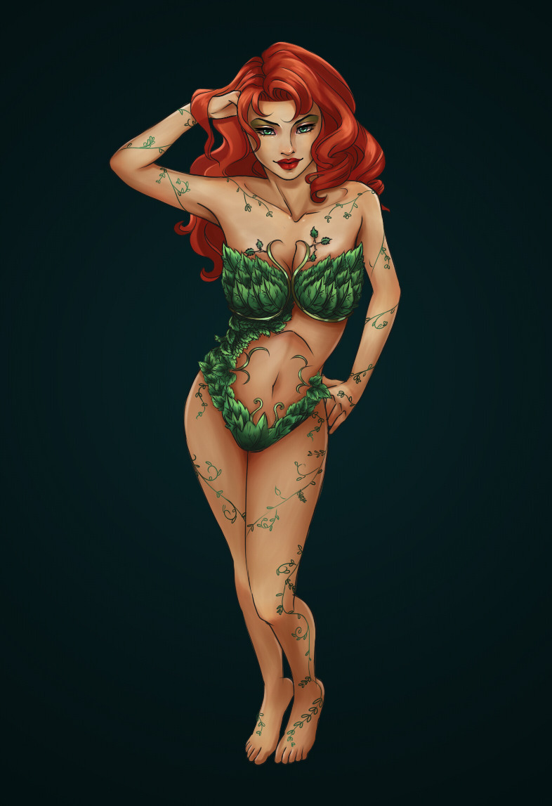 saltandguns:  Poison Ivy. I’m not really satisfied with this right now. I’ll