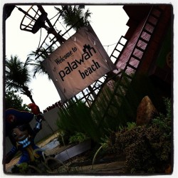 Scouting for our next Amazing Race - Iron Man Challenge (Taken with Instagram at Palawan Beach)