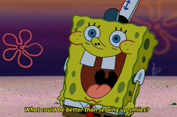 camilowould:Somedays I’m SB, somedays im Squidward.