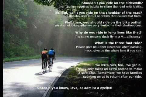 mmmdior: cyclecommuter:  Did you know? Happy cycling!  Yeap.