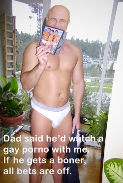 menmountain:  Gay Porn with Dad.